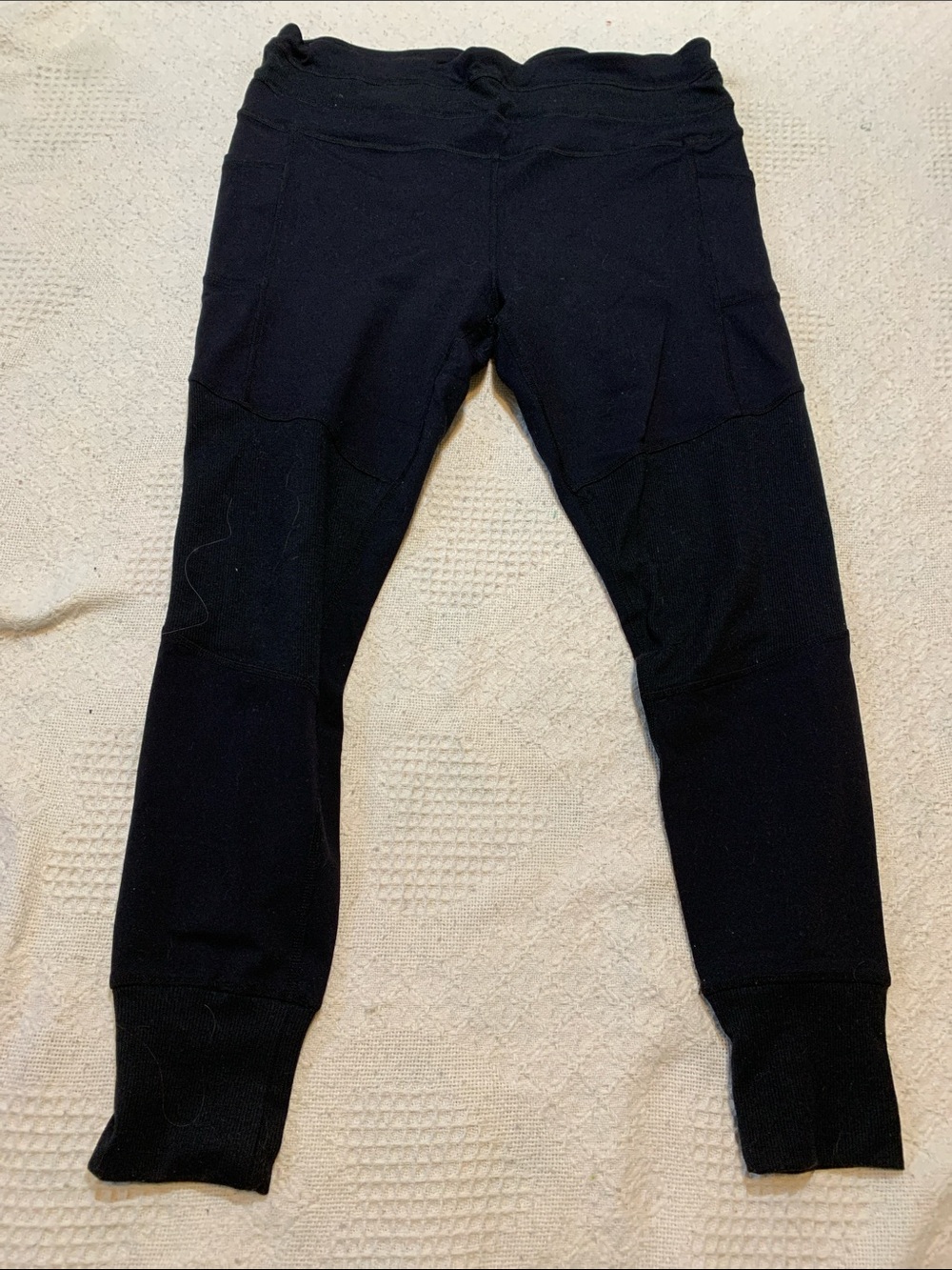 Silver Icing Black Women's Leggings Jogger Pants